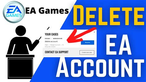 ea acc|how to delete ea acc.